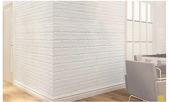 8mm Waterproof Wallpaper 8mm Self Adhesive PE Foam 3D Wall Sticker