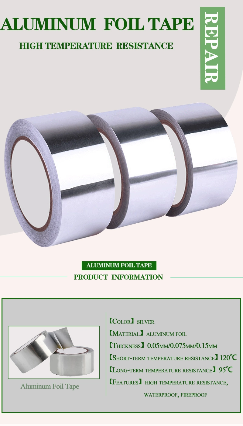 Factory Aluminum Foil Self Adhesive Waterproof Tape