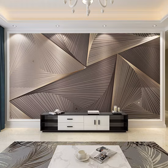 Papel de parede autoadesivo de vinil e PVC para quarto e quarto para paredes
