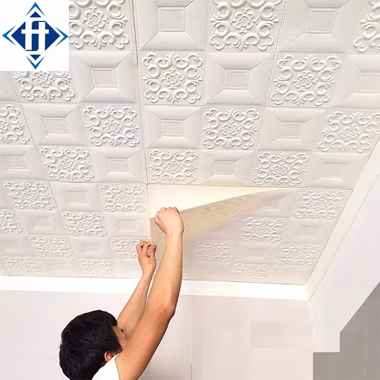 Adesivo de parede de espuma 3D à prova d'água autoadesivo faça você mesmo