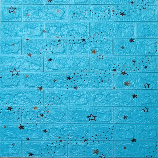 Mais novo design 70*77 cm PE espuma papel de parede 3D faça você mesmo decoração de parede flor adesivo de parede