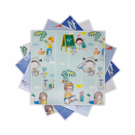 Adesivos de parede 3D removíveis para murais de parede Adesivos de parede 3D de natureza papel de parede